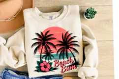 Beach Bum Svg | Svg Files for Cricut | Shirt Svg Product Image 2