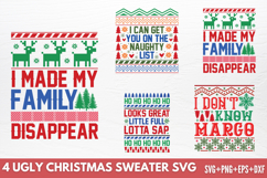 Ugly Christmas Sweater SVG Product Image 1