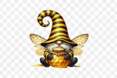 Bee Gnome Sublimation Clipart Product Image 3