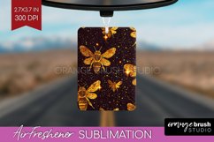 Bee Air Freshener PNG - Honey Bee PNG Sublimation Product Image 1