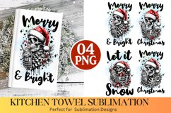 Christmas Kitchen Towel - Christmas Towel Design Product Image 1