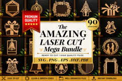 Amazing Laser Cut Mega Bundle SVG Design Collection Product Image 1