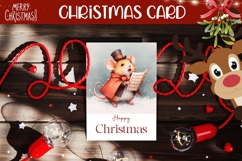 Happy Christmas Greeting Card Printable Product Image 1