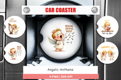Angelic Anthems Car Coaster Product Image 1