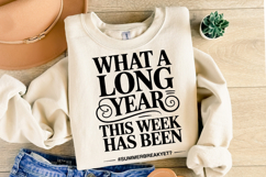 What a Long Year svg | Summer Svg | Shirt Svg Product Image 2