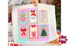 Christmas Postage Stamps PNG Product Image 1