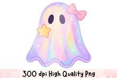 Halloween Girly Boo Clipart Sublimation PNG | Halloween Png Product Image 1