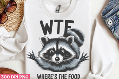 WTF wheres the food PNG, Mothers Day Quotes Sublimation Product Image 2