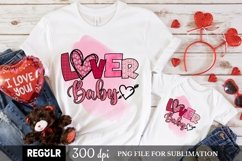 Lover Baby PNG For Valentines Day Sublimation Product Image 1