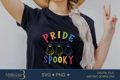 Pride In Every Shade Of Spooky SVG | Halloween LGBTQ Product Image 1