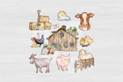 Farm Png, Chicken Png, Farm Animals Png, Farm Life Png Product Image 2