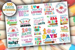100 Days of School Sublimation Bundle Product Image 1