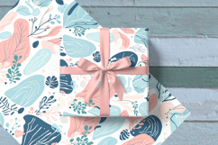 Gift box and flat paper mockup Product Image 2