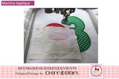 Christmas santa Numbers machine embroidery bundle 1510B Product Image 2