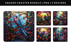 Square Coaster Design | Square Coaster PNG Bundle Product Image 2
