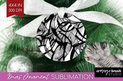 Black and White Ornament PNG - Abstract Texture PNG Product Image 1
