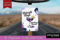 Blackberry Bramble Cocktail Air Freshener PNG Summer Drink Product Image 1