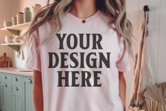 Comfort Colors 1717 Blossom T-Shirt Mockup Product Image 1