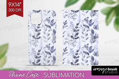 Wildflowers Phone Case PNG - Summer Floral Case PNG Product Image 1