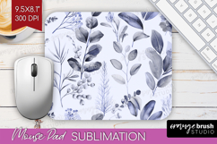 Wildflowers Mouse Pad Sublimation - Summer Floral Mousepad Product Image 1
