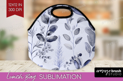 Wildflowers Lunch Bag - Summer Floral Lunch Bug PNG Product Image 1