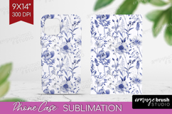 Wildflowers Phone Case PNG - Summer Floral Case PNG Product Image 1