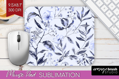 Wildflowers Mouse Pad Sublimation - Summer Floral Mousepad Product Image 1