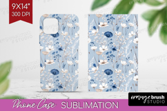 Wildflowers Phone Case PNG - Summer Floral Case PNG Product Image 1