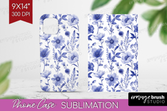 Wildflowers Phone Case PNG - Summer Floral Case PNG Product Image 1