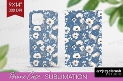 Wildflowers Phone Case PNG - Summer Floral Case PNG Product Image 1