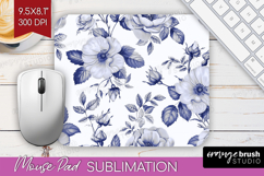 Wildflowers Mouse Pad Sublimation - Summer Floral Mousepad Product Image 1