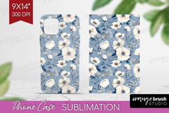Wildflowers Phone Case PNG - Summer Floral Case PNG Product Image 1