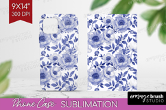 Wildflowers Phone Case PNG - Summer Floral Case PNG Product Image 1