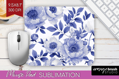 Wildflowers Mouse Pad Sublimation - Summer Floral Mousepad Product Image 1