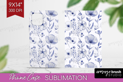 Wildflowers Phone Case PNG - Summer Floral Case PNG Product Image 1