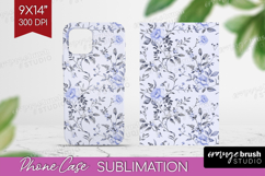 Wildflowers Phone Case PNG - Summer Floral Case PNG Product Image 1