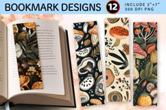Earthy Delights PNG Bookmark Sublimation Design Product Image 1
