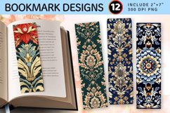 Jacquard Fabric PNG Bookmark Sublimation Designs Product Image 1