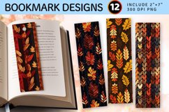 Autumn Knitted Sweater PNG Bookmark Sublimation Designs Product Image 1