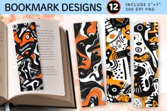 Halloween cartoon style PNG Bookmark Sublimation Design Product Image 1