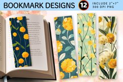 Billy Balls Blooms PNG Bookmark Sublimation Designs Product Image 1