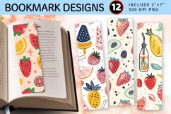 Sweet Summer PNG Bookmark Sublimation Design Product Image 1