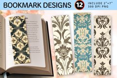 Vintage PNG Bookmark Sublimation Designs Product Image 1