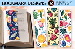 Summer Party PNG Bookmark Sublimation Design Product Image 1