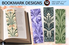 Sages Ornamental PNG Bookmark Sublimation Design Product Image 1