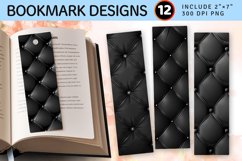 Black Diamond Tufted Crafted PNG Bookmark Sublimation Des Product Image 1