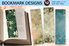 Star Jasmine Spells PNG Bookmark Sublimation Design Product Image 1