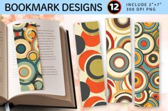 Cams Circles PNG Bookmark Sublimation Design Product Image 1