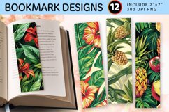 Tropicana PNG Bookmark Sublimation Design Product Image 1