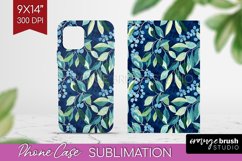 Eucalyptus Leaves Phone Case PNG - Bonanical Case PNG Product Image 1